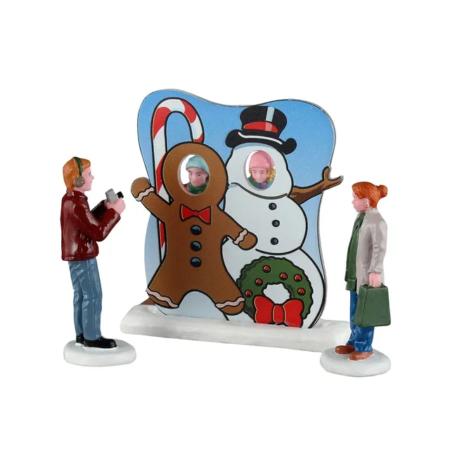lemax-frosty-photo-op-miniatur-figurenset-harvest-crossing image 1
