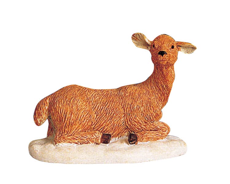 lemax-fawn-at-rest-miniaturfigur-ruhendes-rehkitz image 1