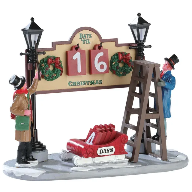 lemax-lamplighter-countdown-weihnachts-figurenszene image 1