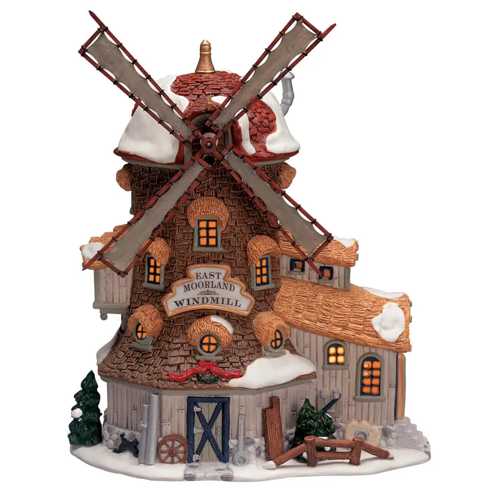 lemax-east-moorland-windmill-beleuchtete-miniatur-windm-hle image 1