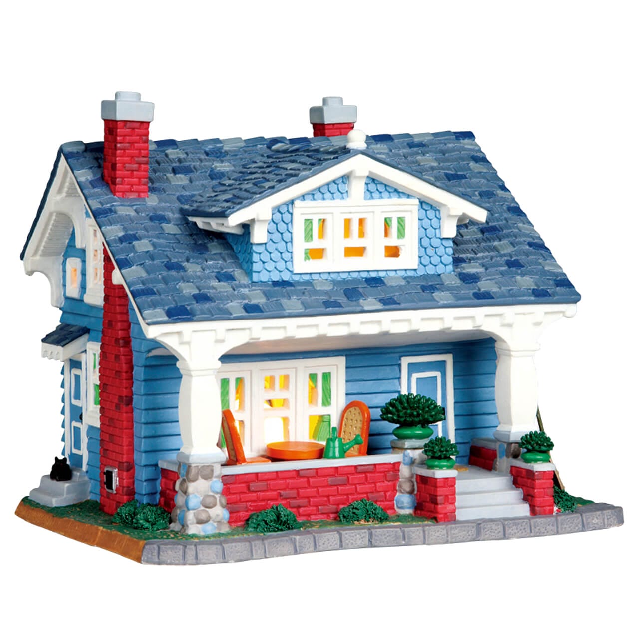 lemax-caldwell-cottage-beleuchtetes-miniaturhaus-weihnachten image 1