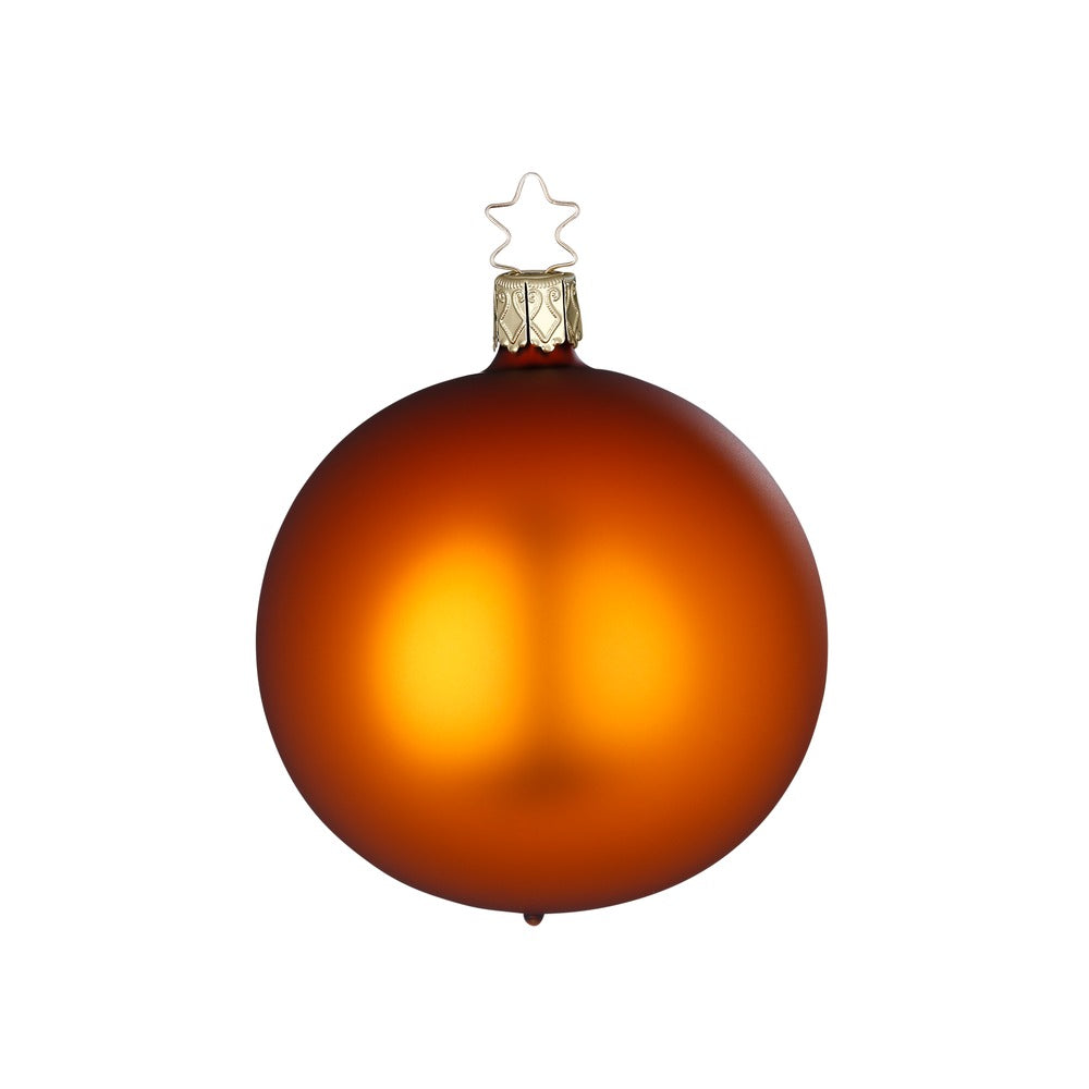inge-glas-kugel-christbaumkugel-12-cm-kupferbraun-matt image 1