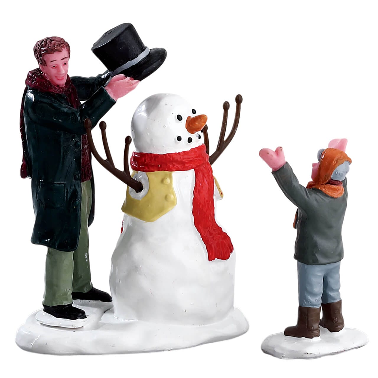 lemax-sharp-dressed-snowman-2er-schneemann-set image 1