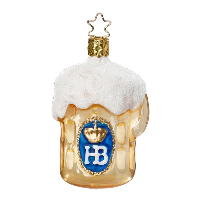 inge-glas-bierkrug-hb-christbaumkugel-8-5-cm image 1