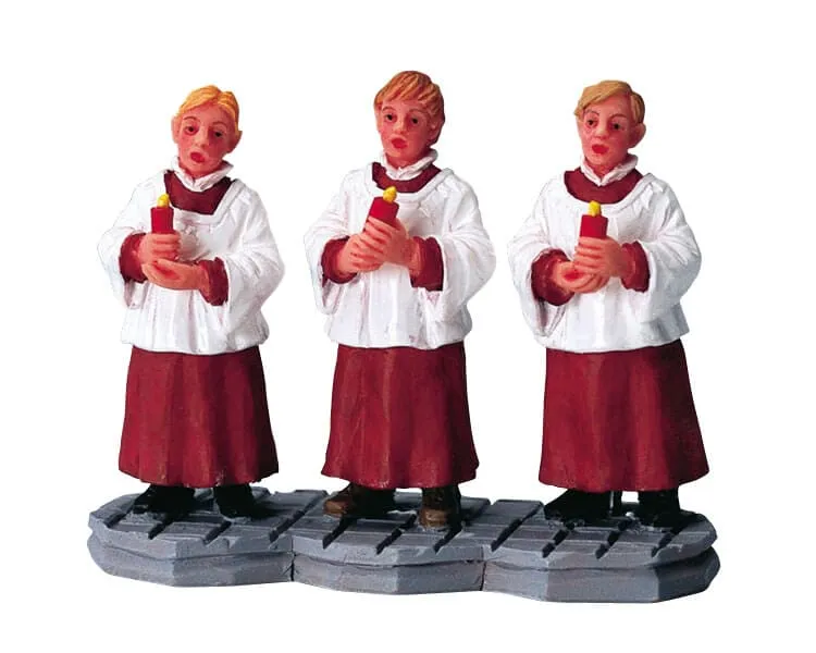 lemax-candlelight-choir-boys-miniaturfiguren image 1