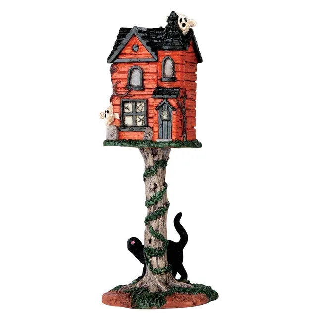 lemax-haunted-birdhouse-miniatur-zubeh-r-spooky-town image 1