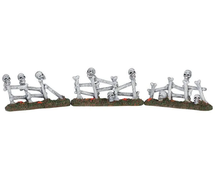 lemax-bone-fence-spooky-town-miniatur-knochenzaun image 1
