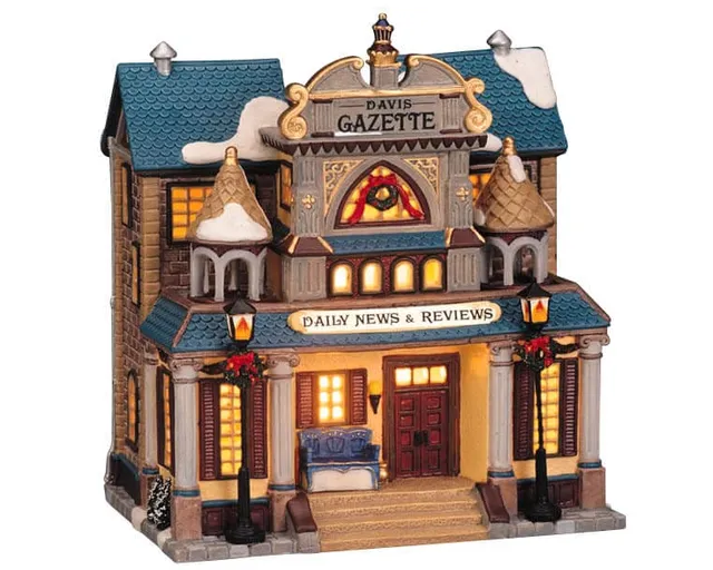 lemax-the-davis-gazette-miniatur-geb-ude-zeitung image 1