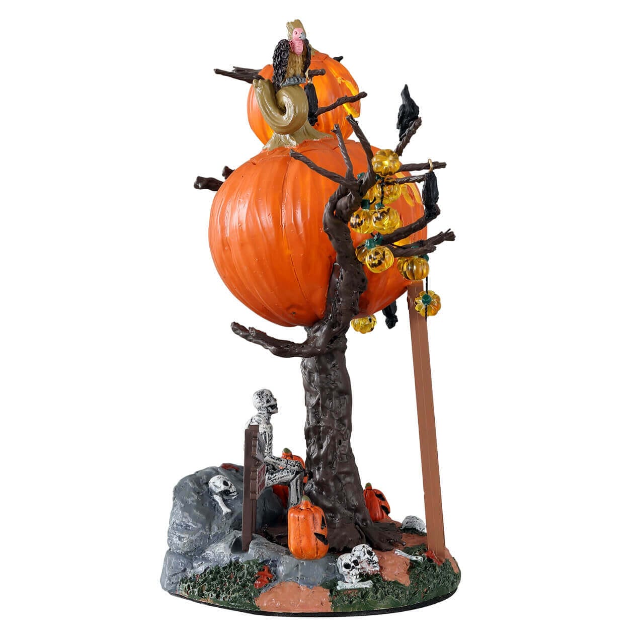 lemax-pumpkin-tree-house-spooky-town-miniaturhaus-mit-beleuchtung image 2