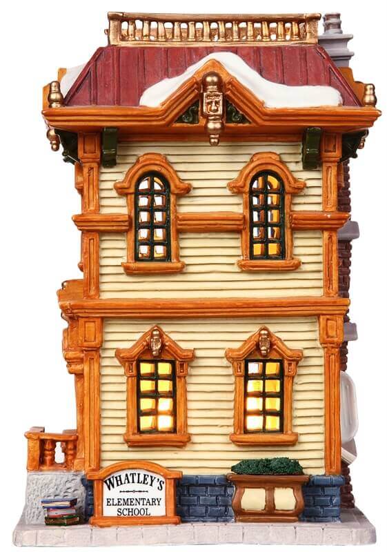 lemax-whatley-s-elementary-miniatur-schulhaus image 2