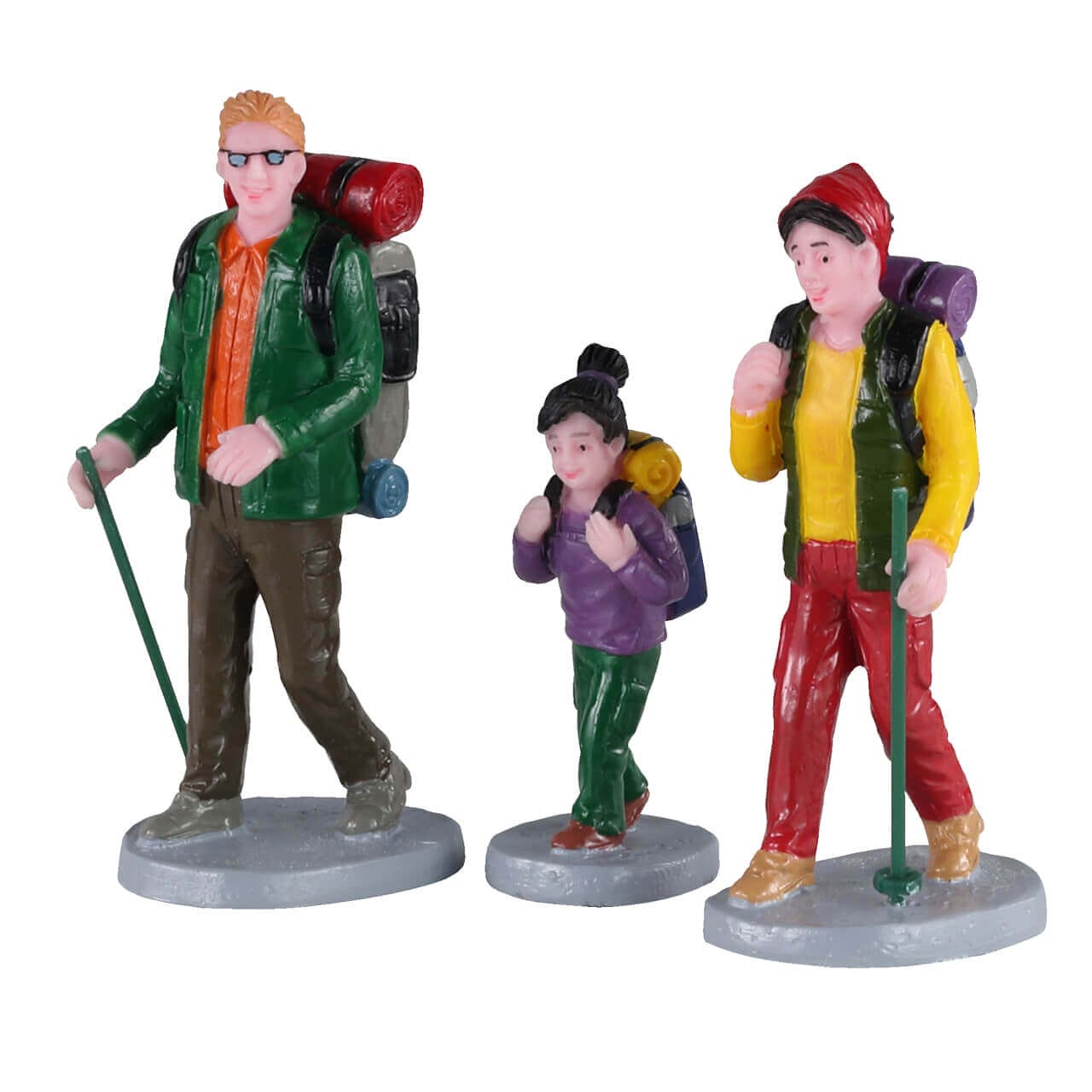 lemax-family-trek-miniaturfiguren-familie-im-wald image 1