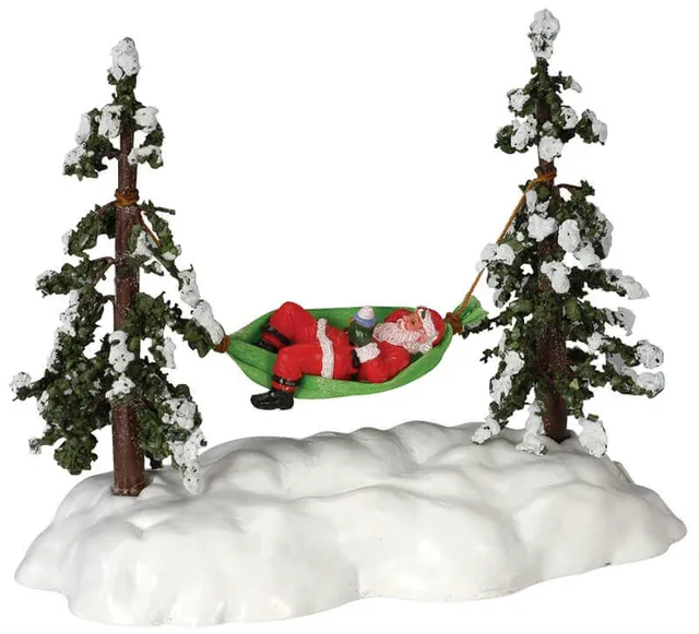 lemax-swinging-santa-weihnachts-miniaturfigur image 1