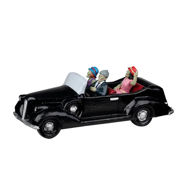 lemax-roaring-roadster-halloween-auto-mit-zombie-fred-f-r-spooky-town image 1