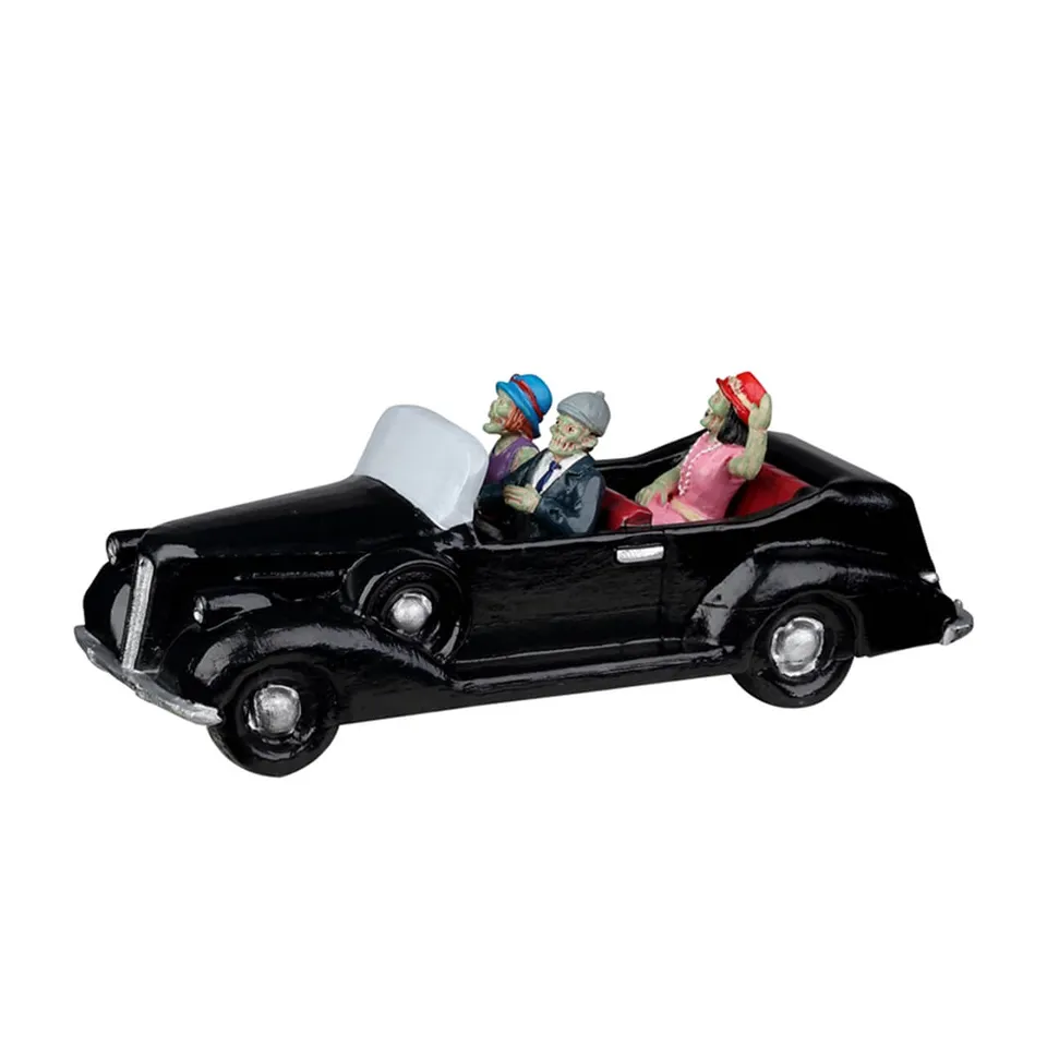 lemax-roaring-roadster-halloween-auto-mit-zombie-fred-f-r-spooky-town image 1