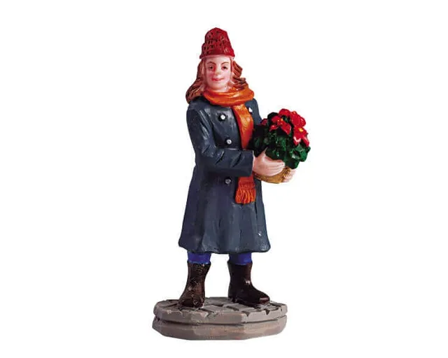 lemax-pretty-poinsettia-miniatur-weihnachtsstern image 1