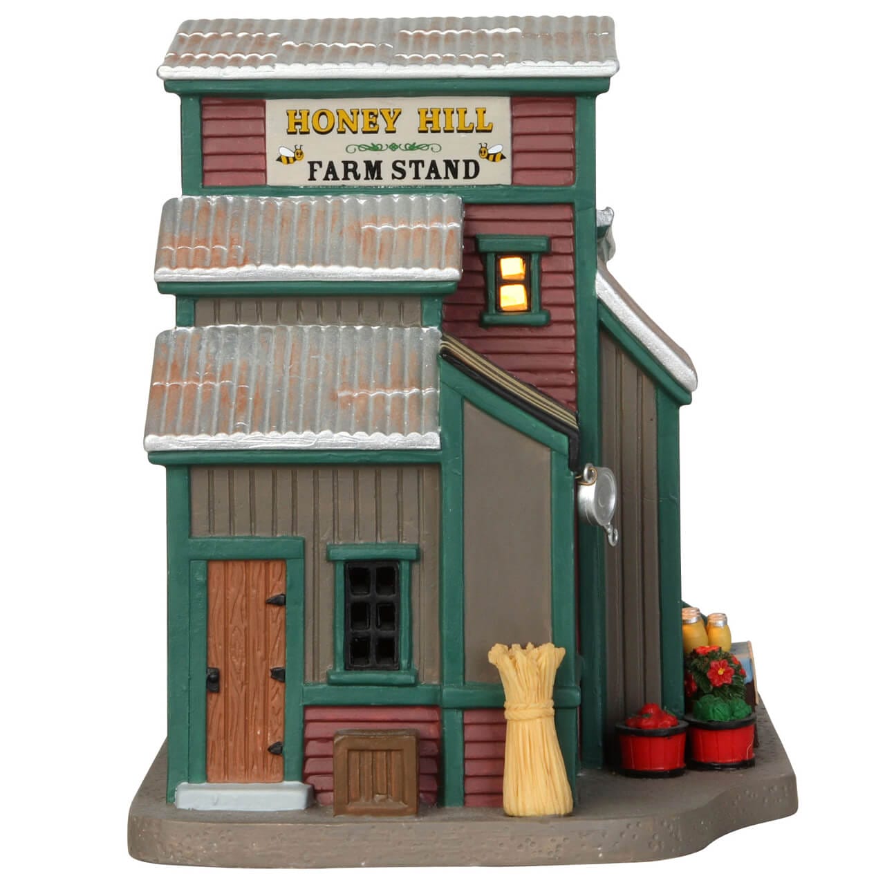 lemax-honey-hill-farm-stand-miniaturhaus-weihnachtsdorf image 3