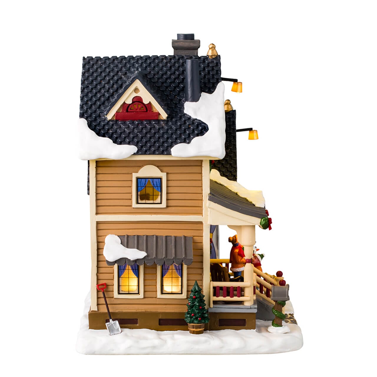 lemax-christmas-eve-at-grandma-s-caddington-haus-mit-festszene image 2