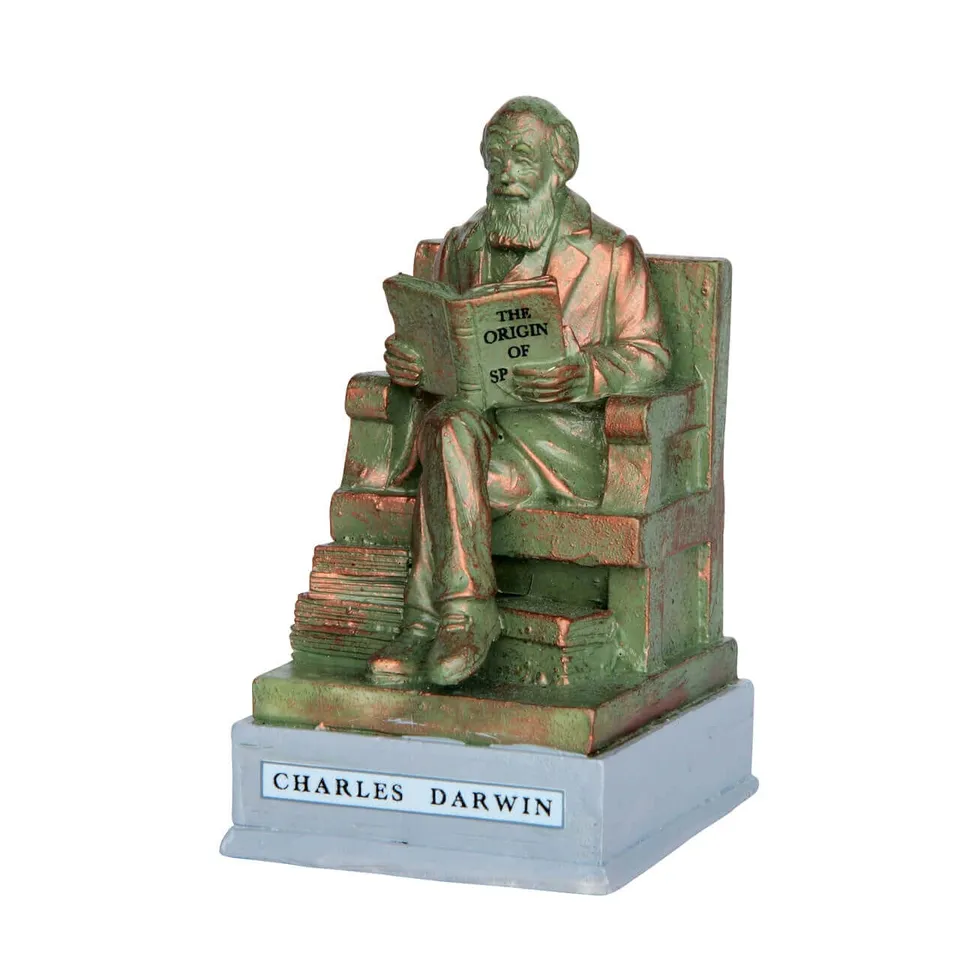 lemax-park-statue-charles-darwin-miniaturstatue image 1