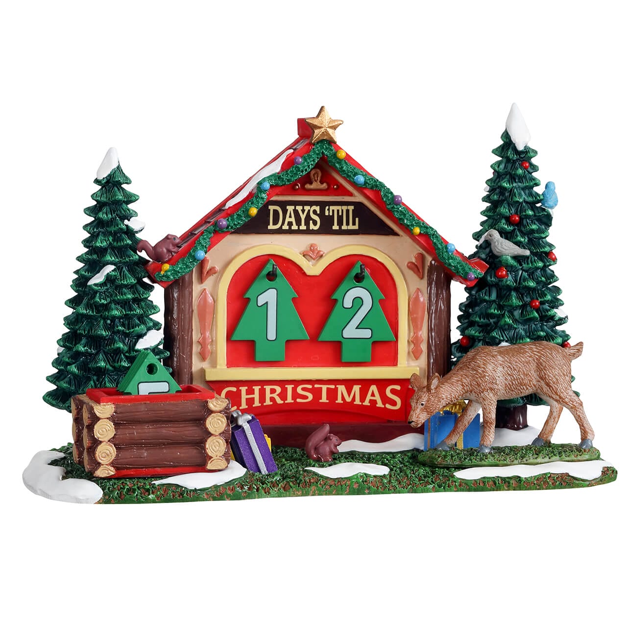 lemax-countdown-til-christmas-miniatur-adventskalender-szene image 1