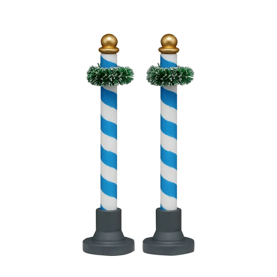lemax-biergarten-poles-deko-masten-f-r-weihnachtsdorf image 1