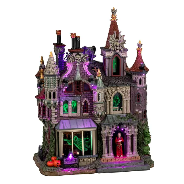 lemax-macabre-mansion-spooky-town-gruselhaus image 1