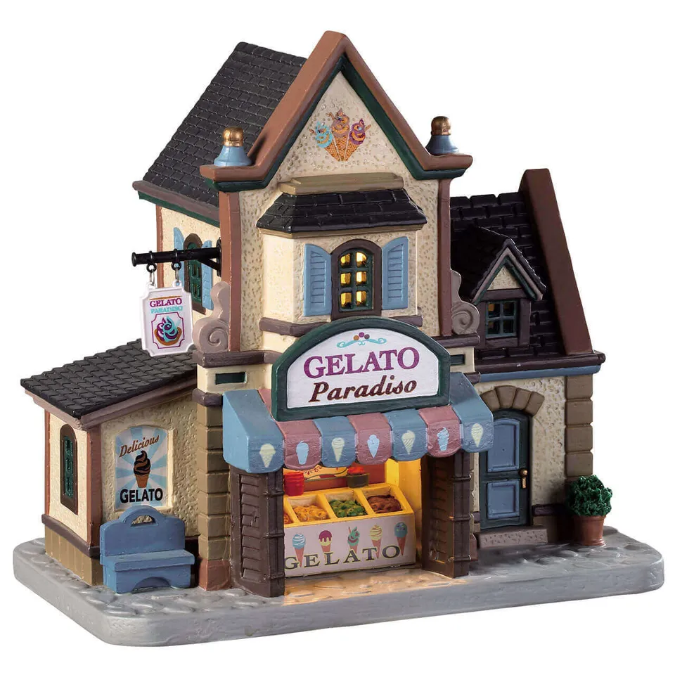 lemax-gelato-paradiso-weihnachtsdorf-eisdiele image 1