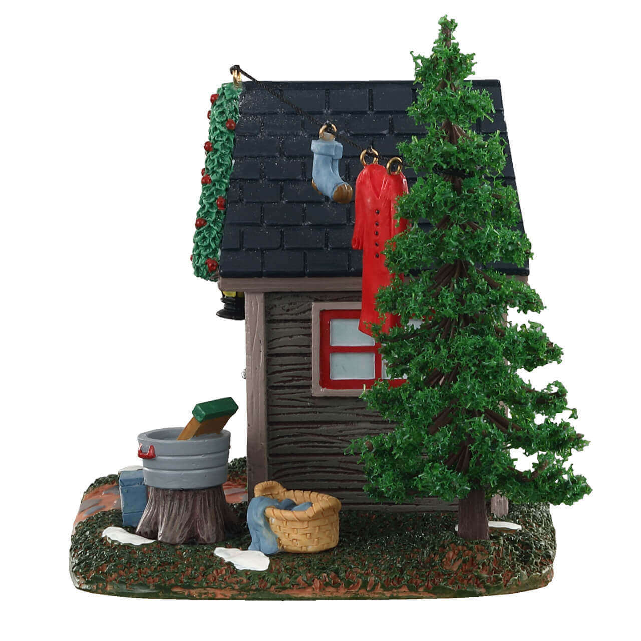 lemax-rustic-washhouse-miniatur-waschhaus-weihnachtsdorf image 3