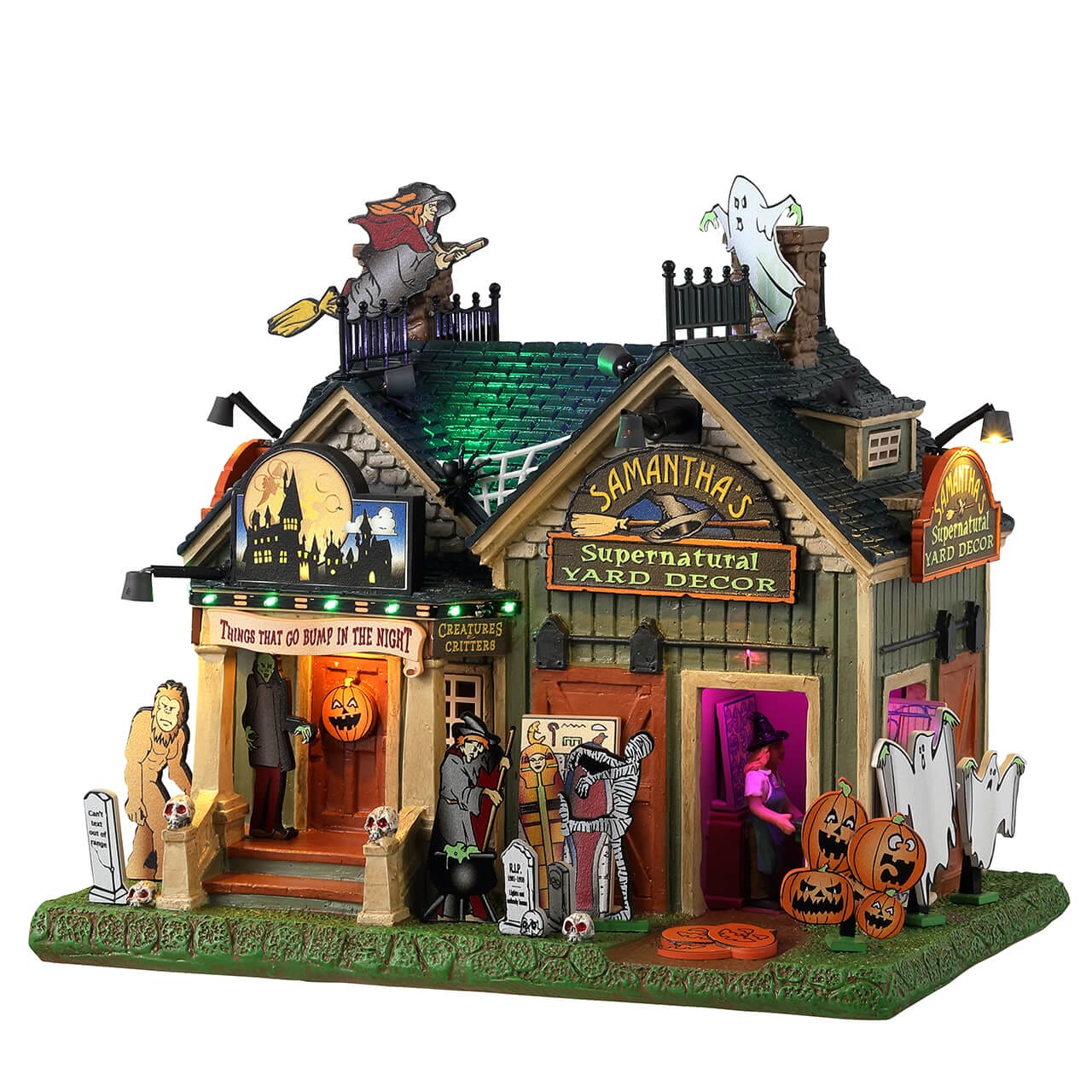 lemax-samantha-s-supernatural-spooky-town-geb-ude image 2