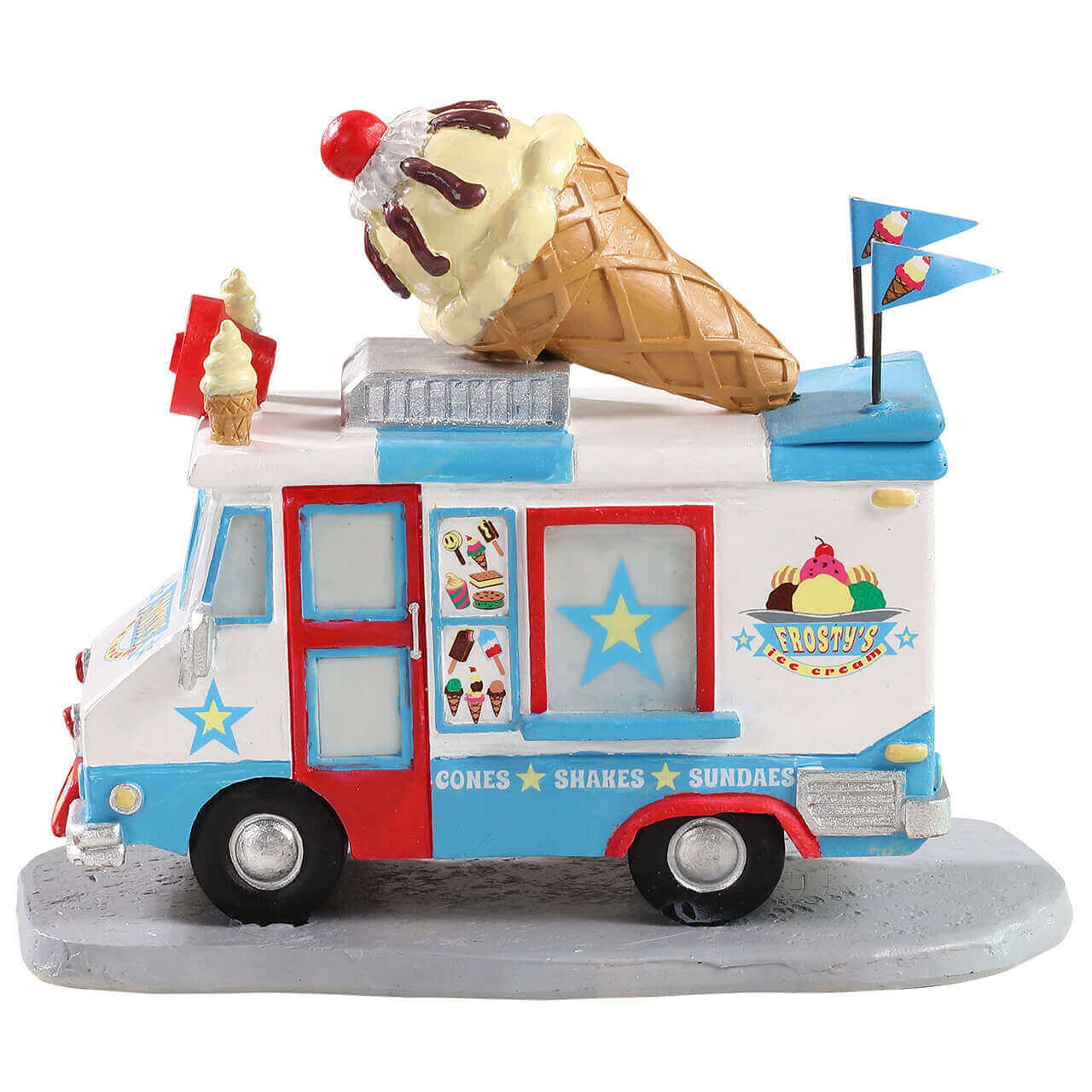 lemax-ice-cream-truck-miniatur-eiswagen-fahrzeug image 2