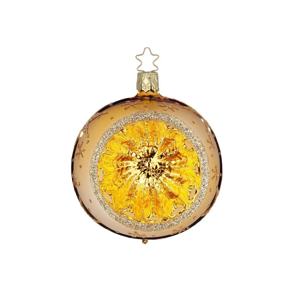 inge-glas-sternenhimmel-christbaumkugel-gold-6-cm image 1