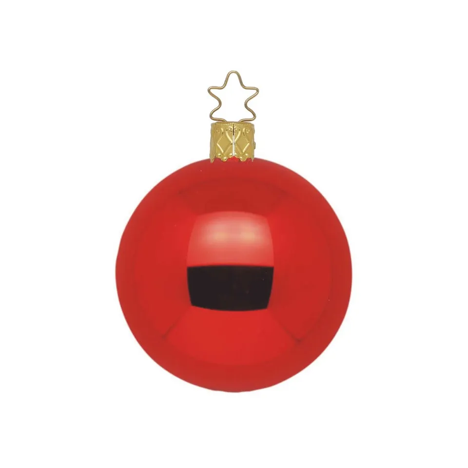 inge-glas-kugel-christbaumkugel-12-cm-rot-glanz image 1