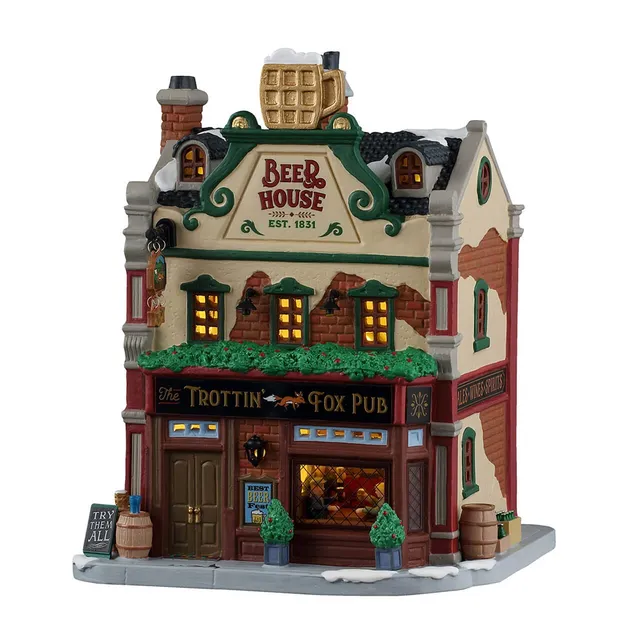 lemax-the-trottin-fox-pub-caddington-geb-ude image 1