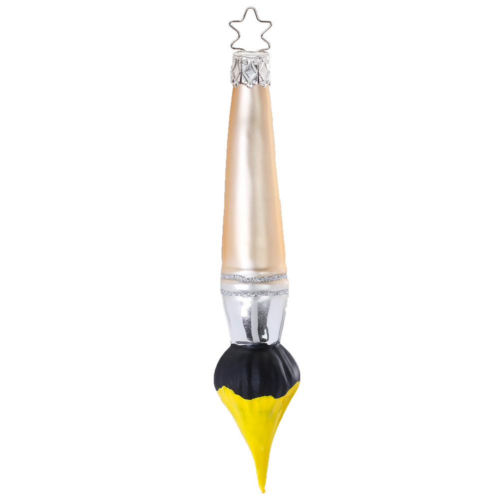 inge-glas-pinsel-gelb-glasfigur-13-5-cm image 1