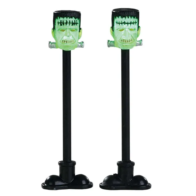 lemax-frankenstein-lamp-post-halloween-laterne-f-r-spooky-town image 1