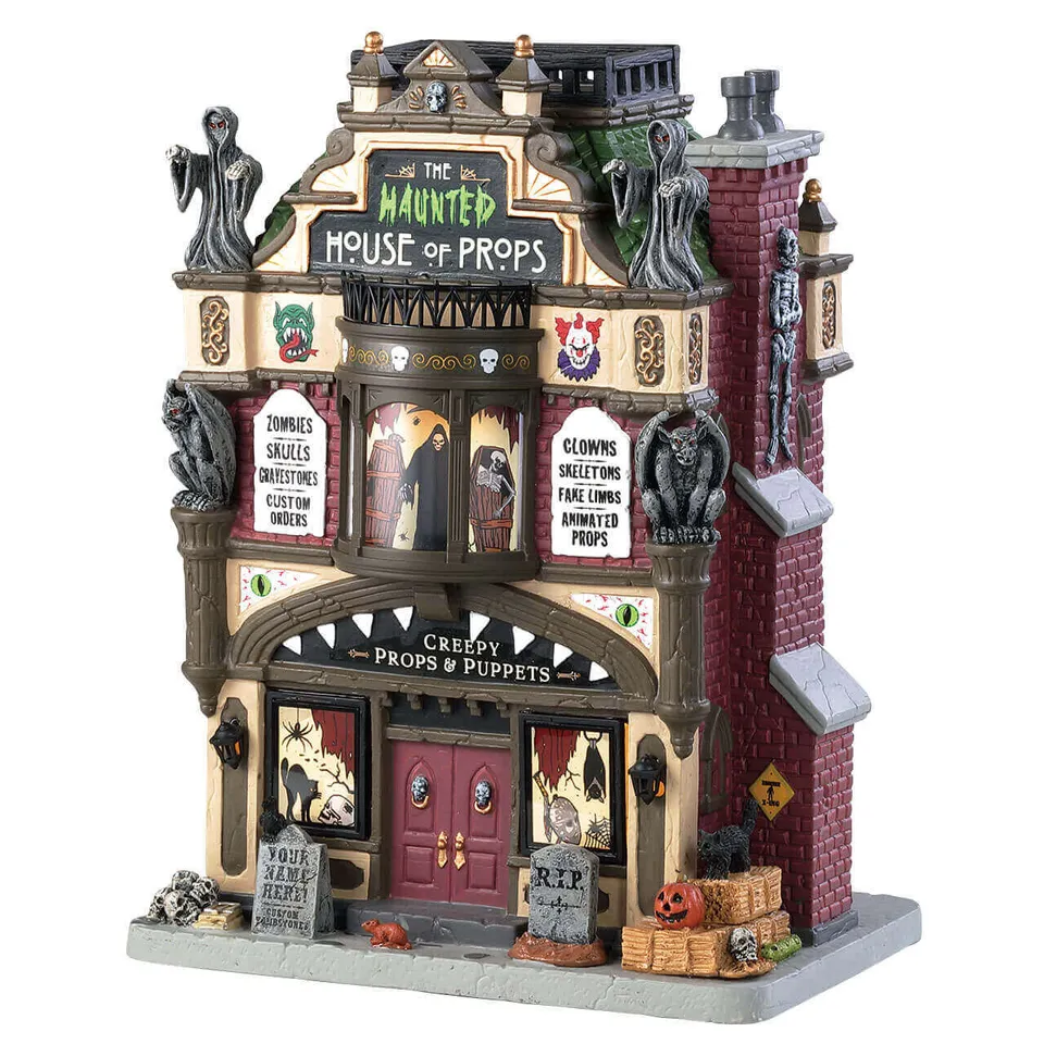 lemax-the-haunted-house-of-props-spooky-town-spukhaus image 1