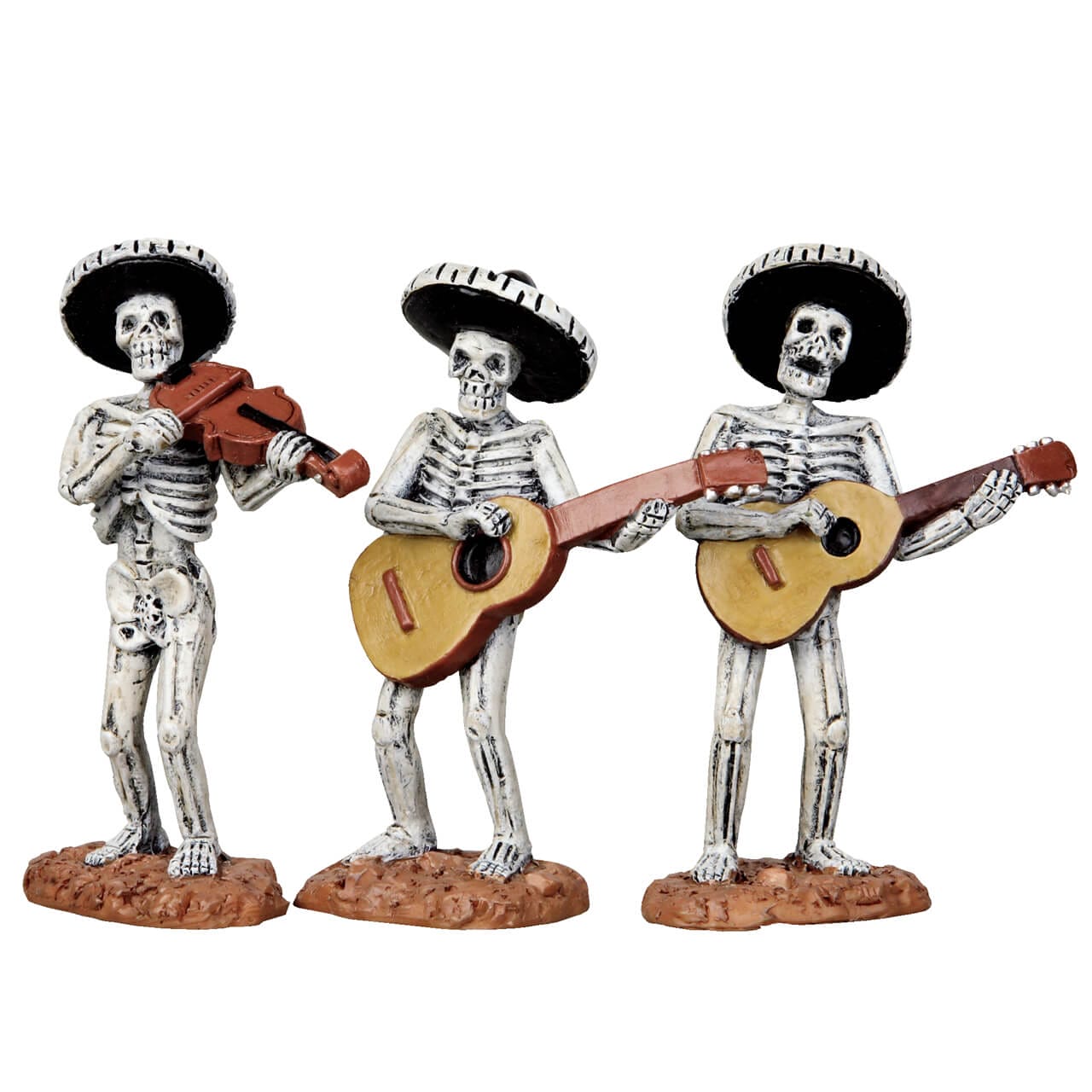 lemax-skeleton-mariachi-band-set-of-3-spooky-town-figuren image 1