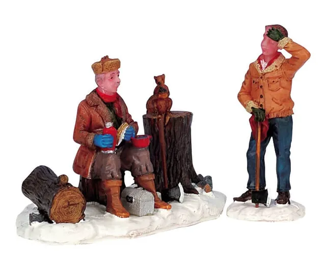 lemax-breaktime-weihnachtsfigur-pause image 1
