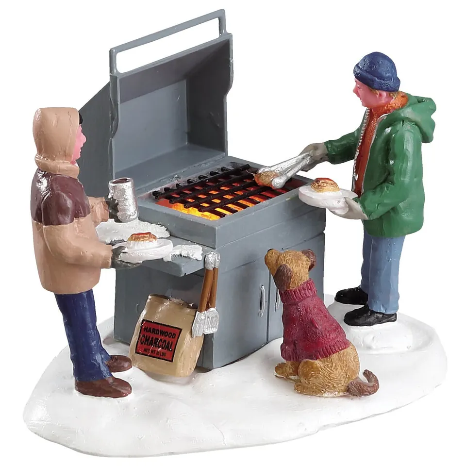 lemax-grillin-chillin-miniatur-szene-vail-village image 1