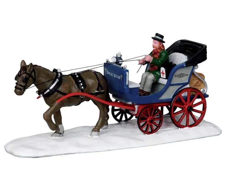 lemax-doctor-s-carriage-kutsche-f-r-weihnachtsdorf image 1