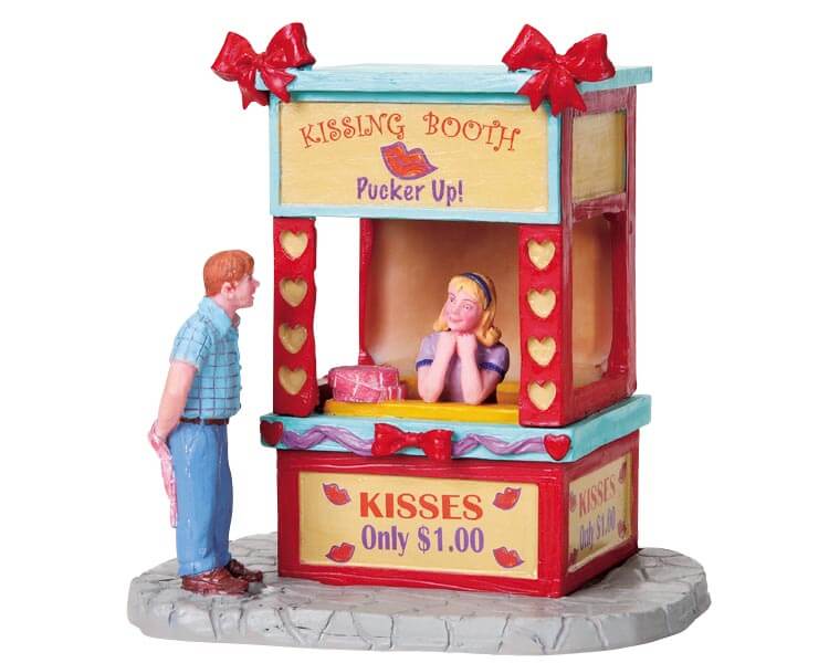 lemax-kissing-booth-weihnachtsdorf-zubeh-r image 1