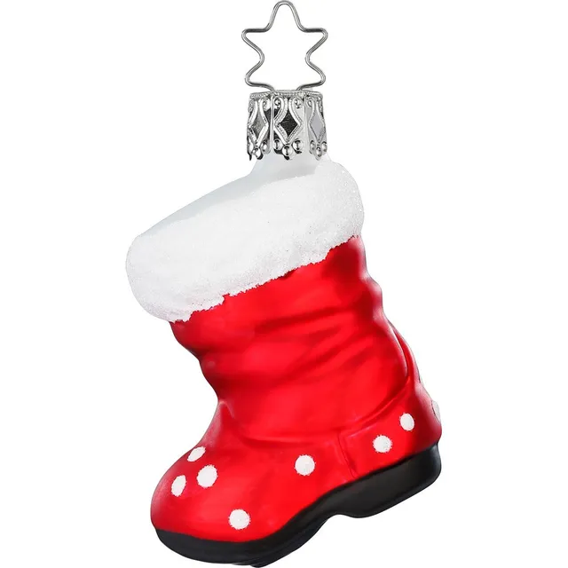 inge-glas-stiefel-vom-weihnachtsmann-christbaumschmuck-8-cm image 1