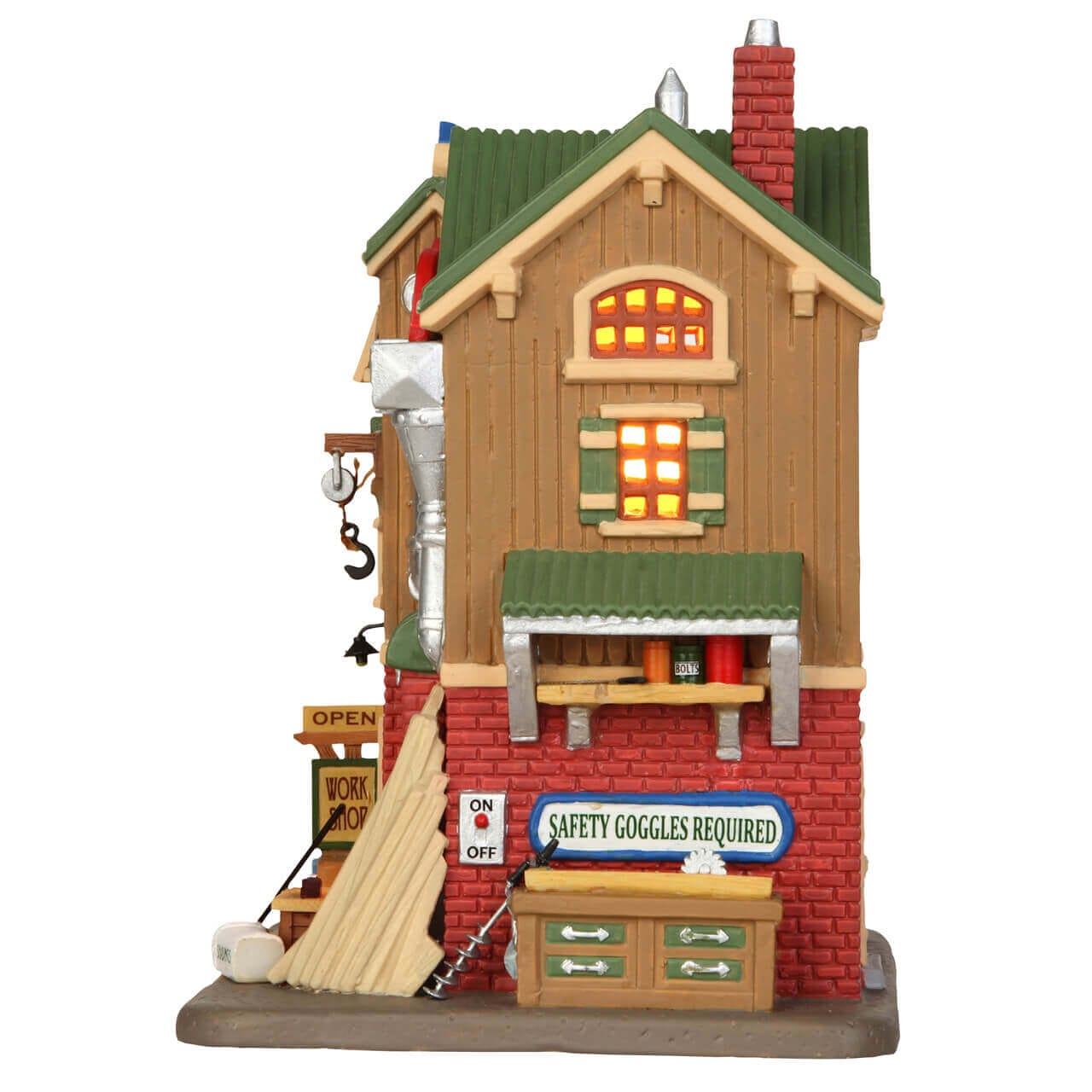 lemax-quality-woodworks-miniatur-holzwerkstatt image 3