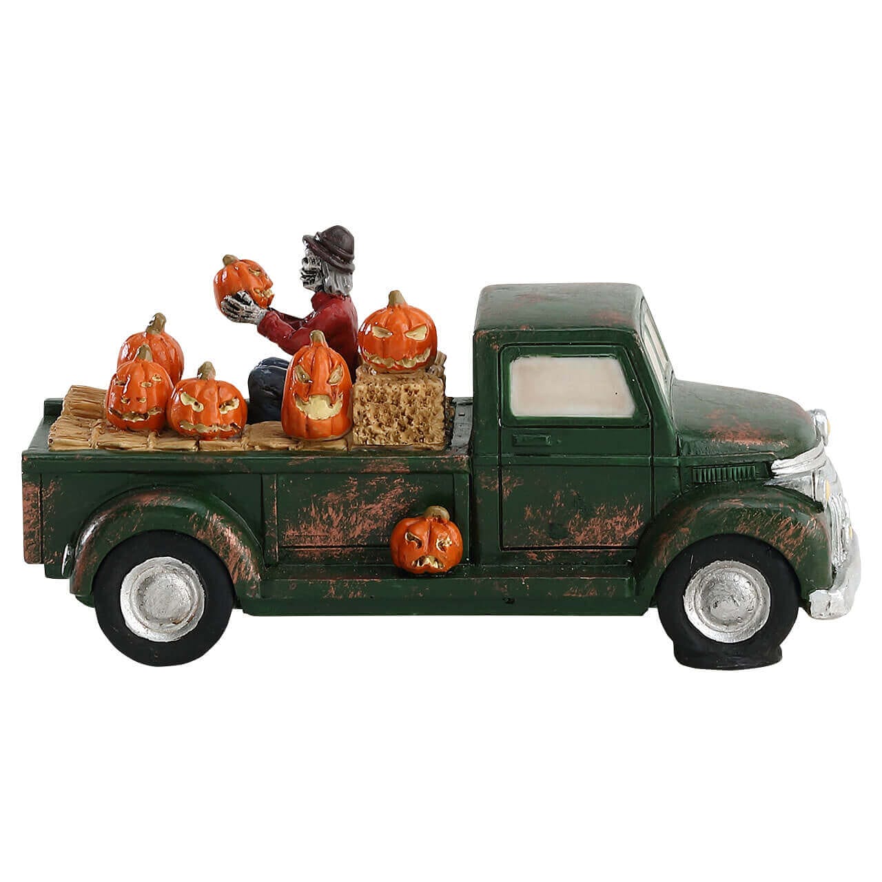 lemax-pumpkin-pickup-truck-spooky-town-fahrzeug image 4