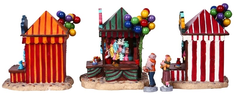 lemax-carnival-kiosks-miniatur-kioske-dorf-zubeh-r-set image 2