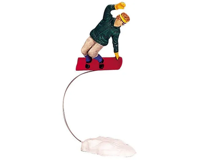 lemax-radical-snowboarder-miniatur-figur-winter image 1