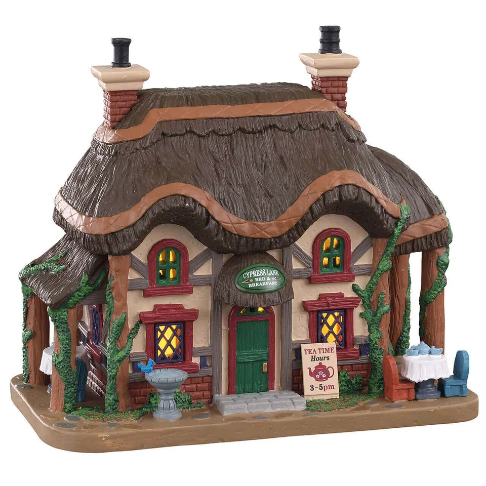lemax-cypress-lane-bed-breakfast-weihnachtshaus-caddington image 1