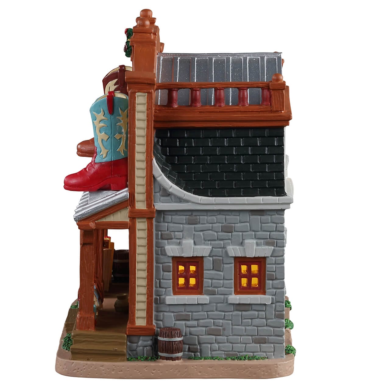 lemax-boot-country-miniaturhaus-western-shop-harvest-crossing image 3
