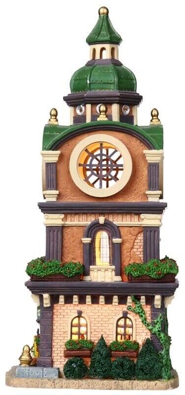 lemax-village-clock-tower-miniaturgeb-ude image 2