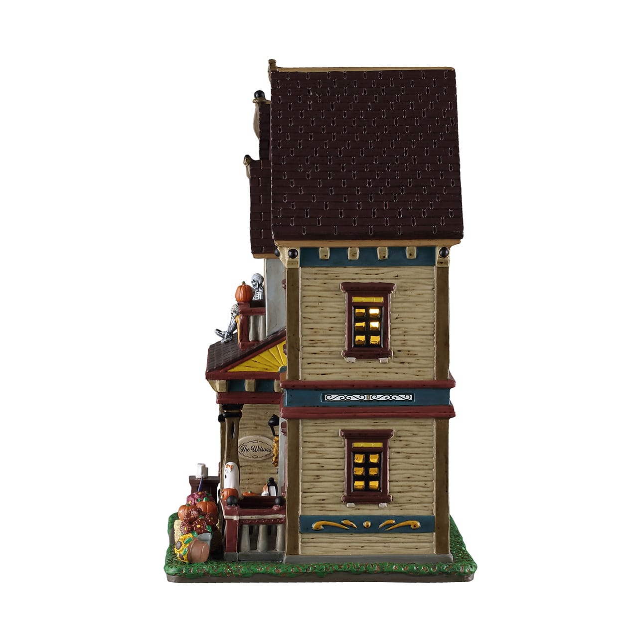 lemax-halloween-at-the-wilsons-spooky-town-miniaturhaus image 3