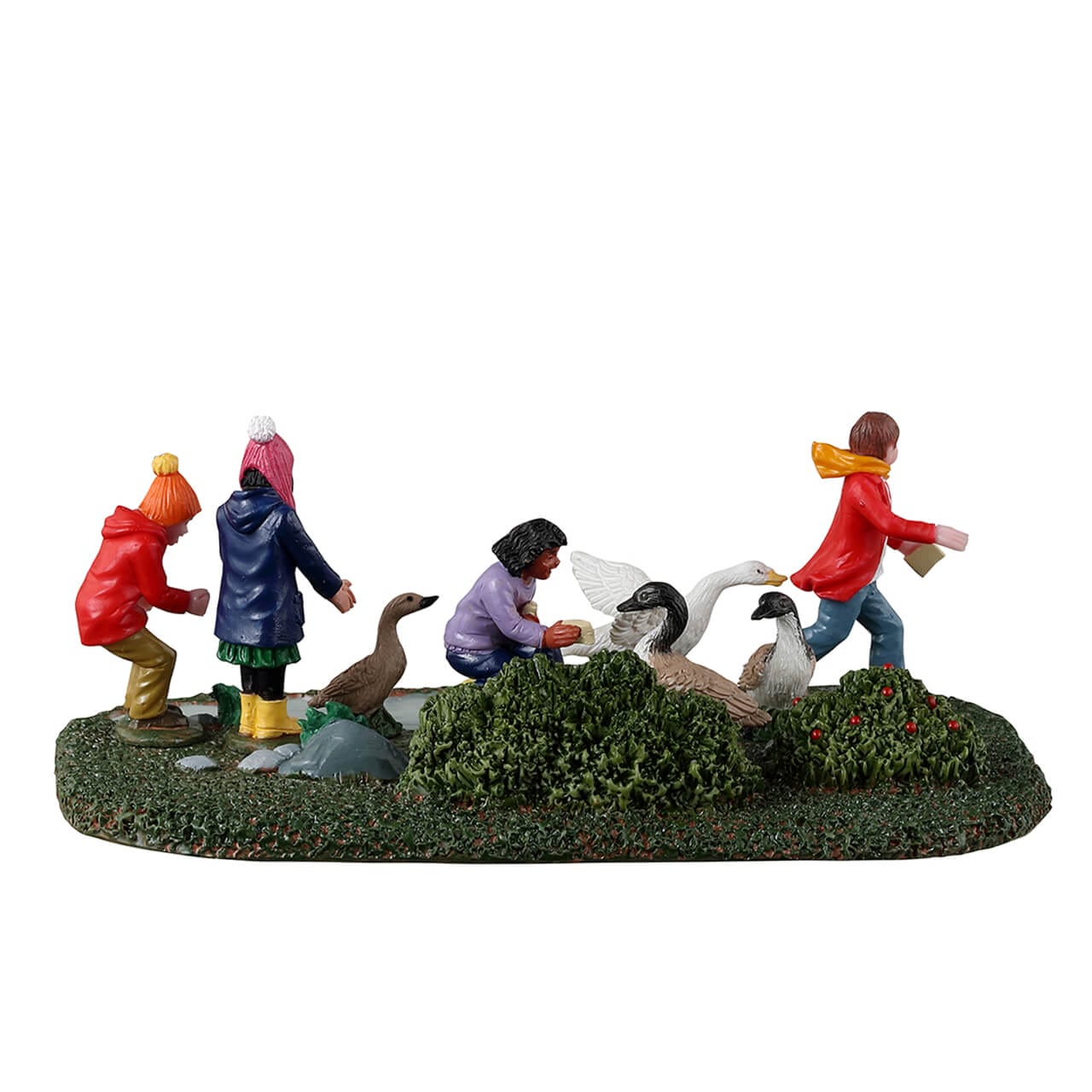 lemax-duck-duck-goose-miniatur-figurenset-vail-village image 4
